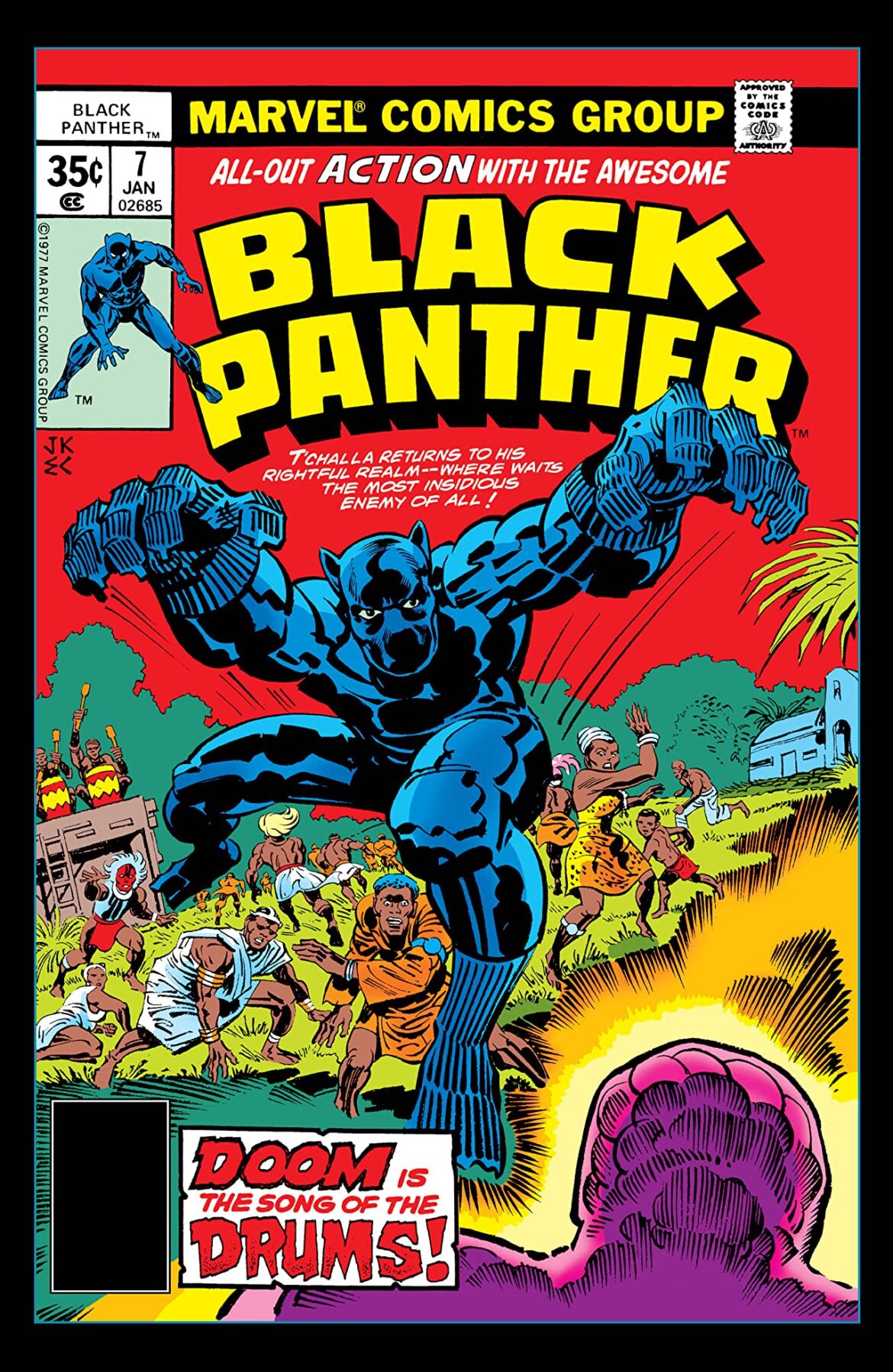 Individual Black Panther Comics Free on Comixology