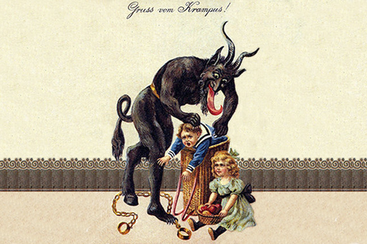 Happy (or Sad) Krampusnacht Night of Krampus Geeky KOOL