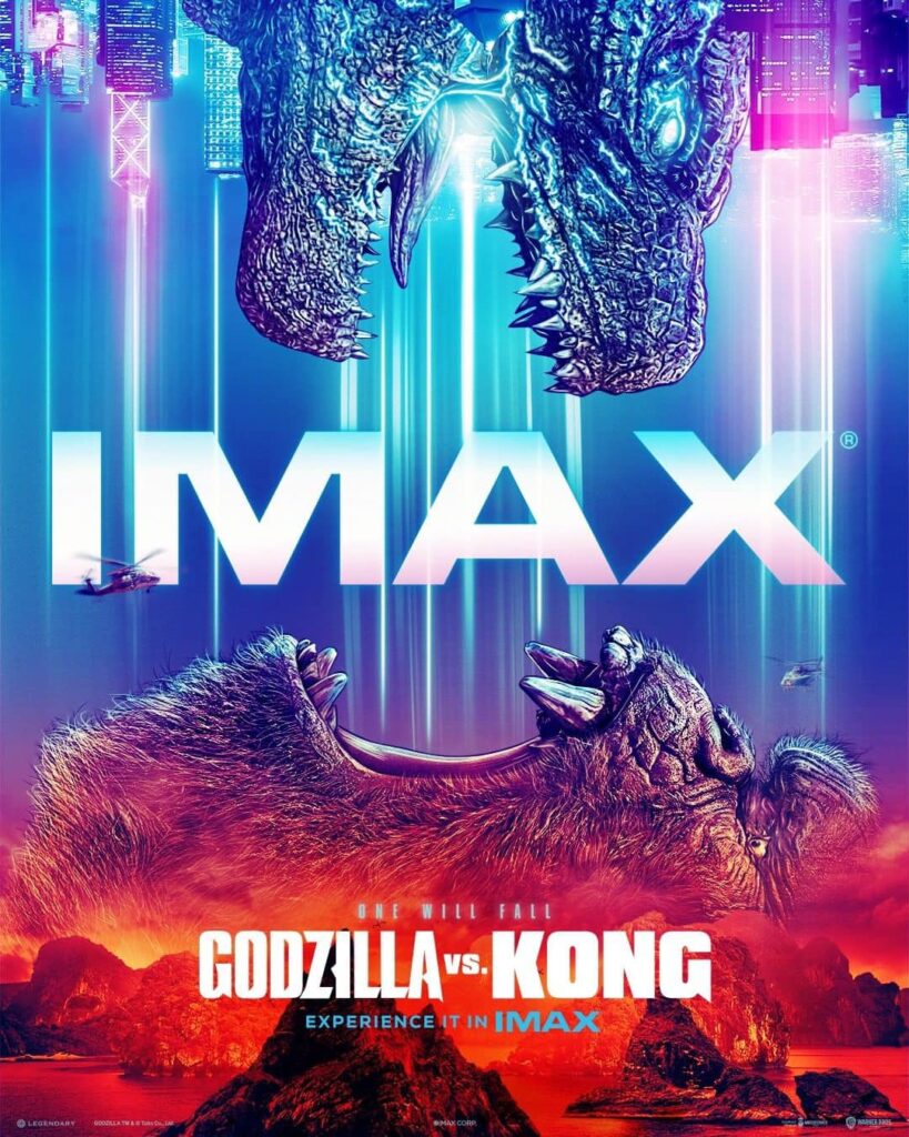IMAX Poster Godzilla VS Kong Geeky KOOL