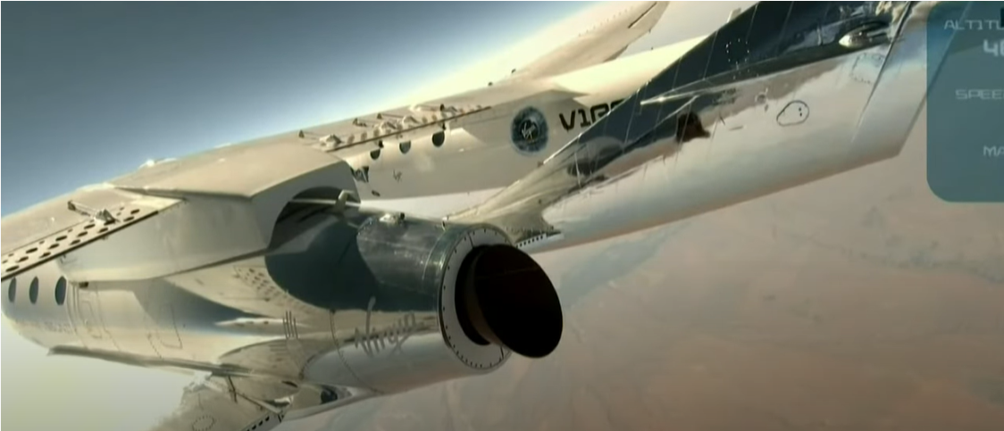 Virgin Galactic and founder Richard Branson successfully touch space.