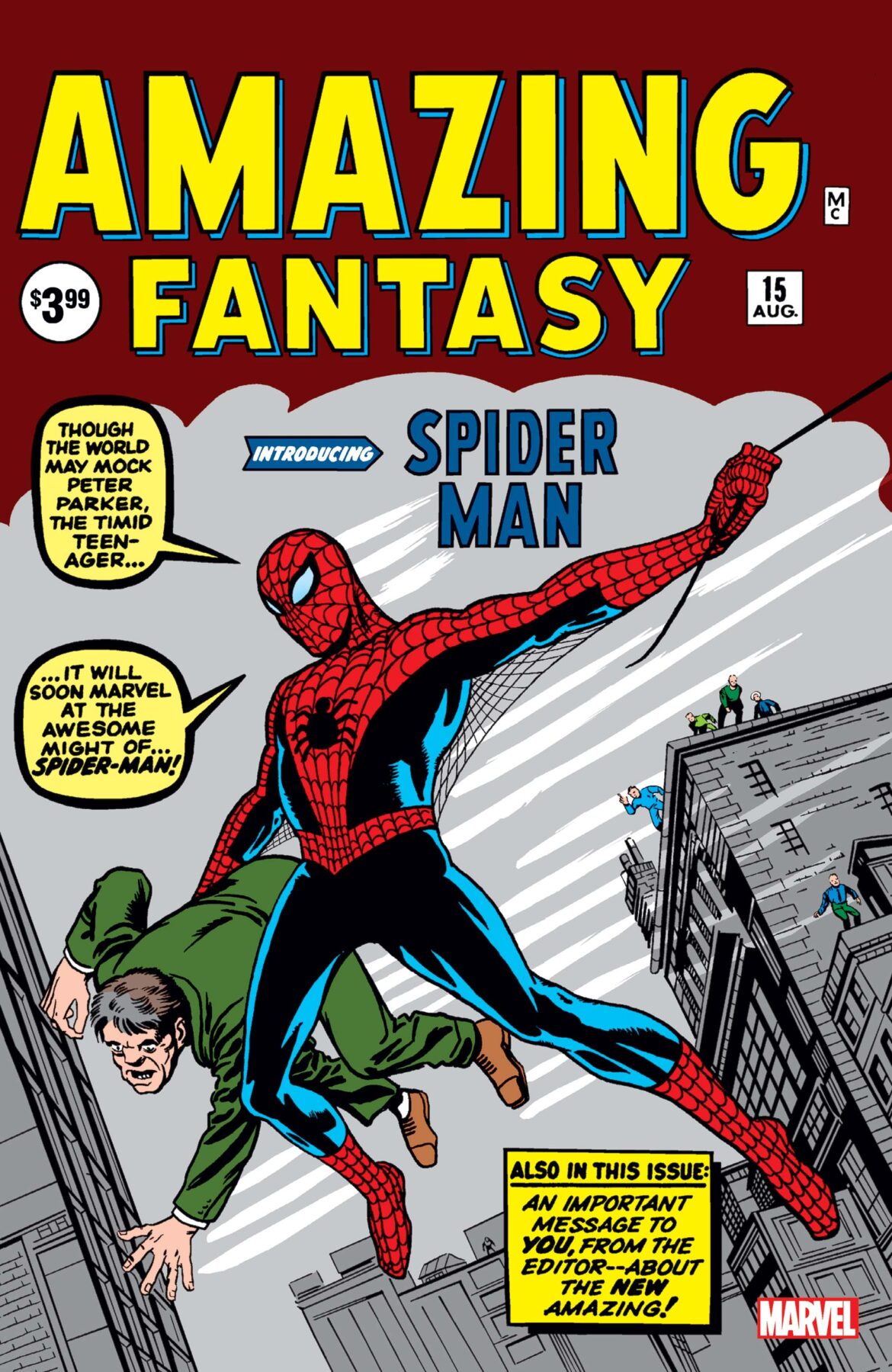 Amazing Fantasy #15 Sells for 3.6 Million