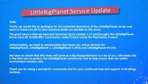 statement from LBP team about the server shutdown