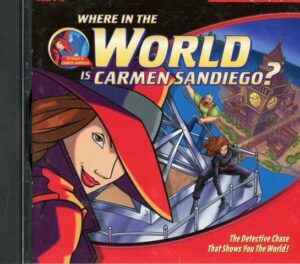 Image of original Carmen Sandiego game case