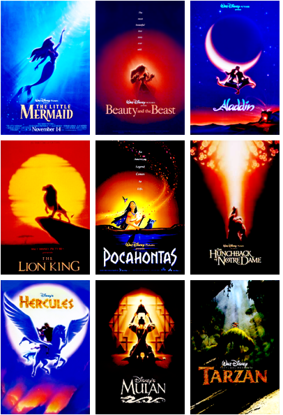 My Top 11 Disney Renaissance Films: 