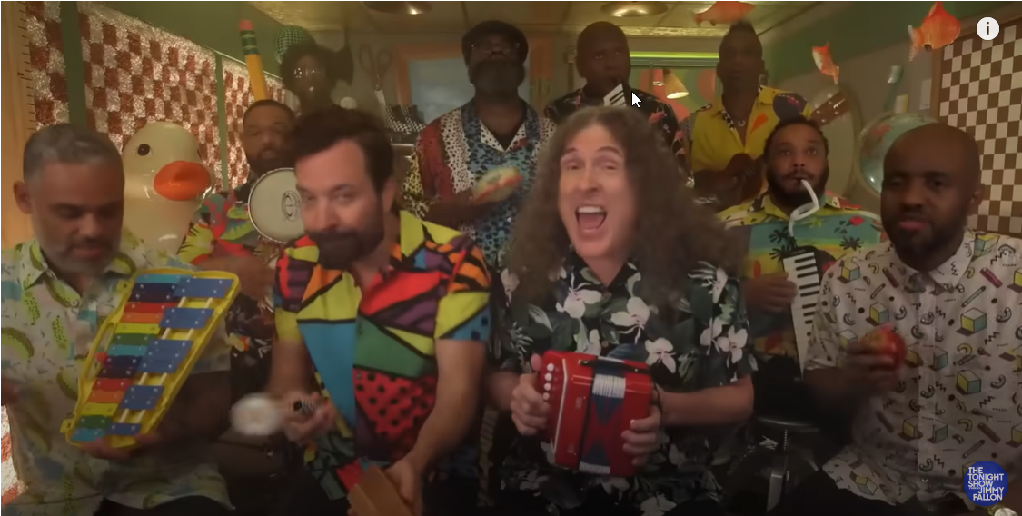 Weird AL on Jimmy Fallon & Drew