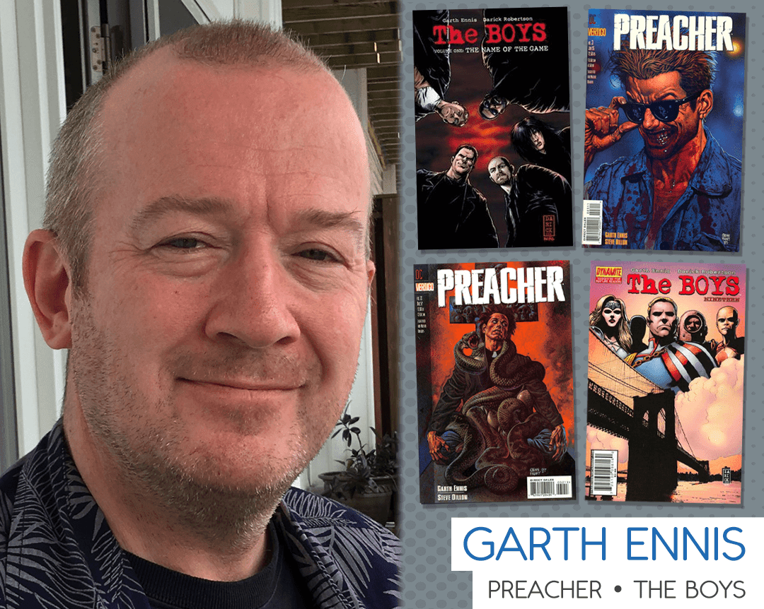 Planet Comicon Kansas City Announces Roy Thomas and Garth Ennis