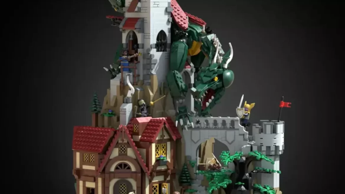 Official Dungeons and Dragons Lego Set