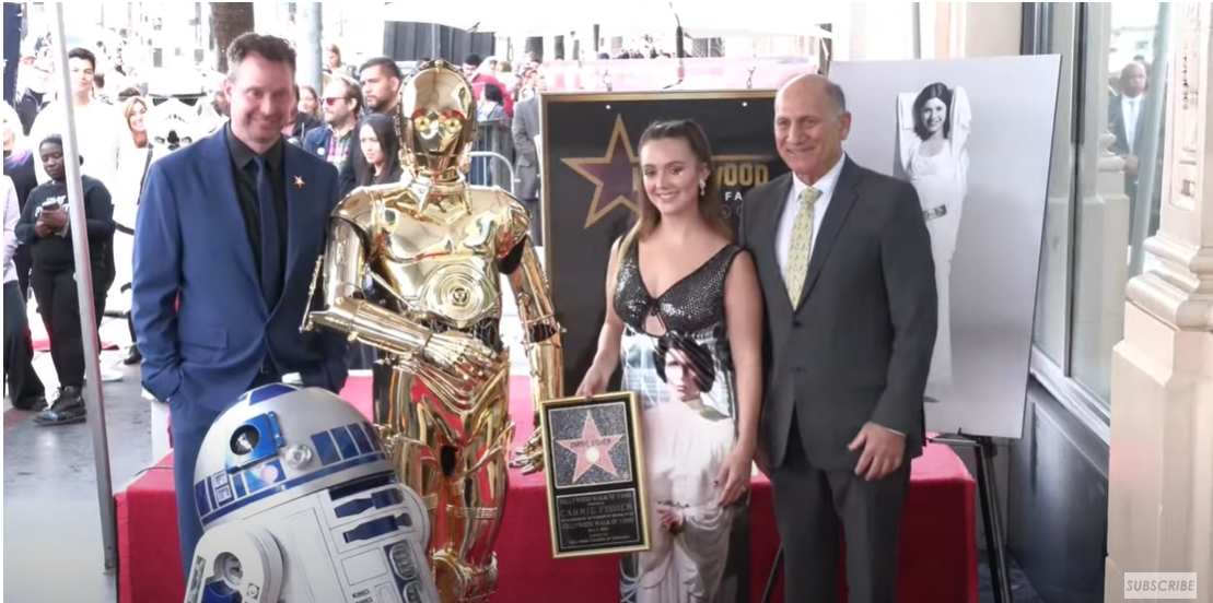 Carrie Fisher’s Hollywood Walk of Fame