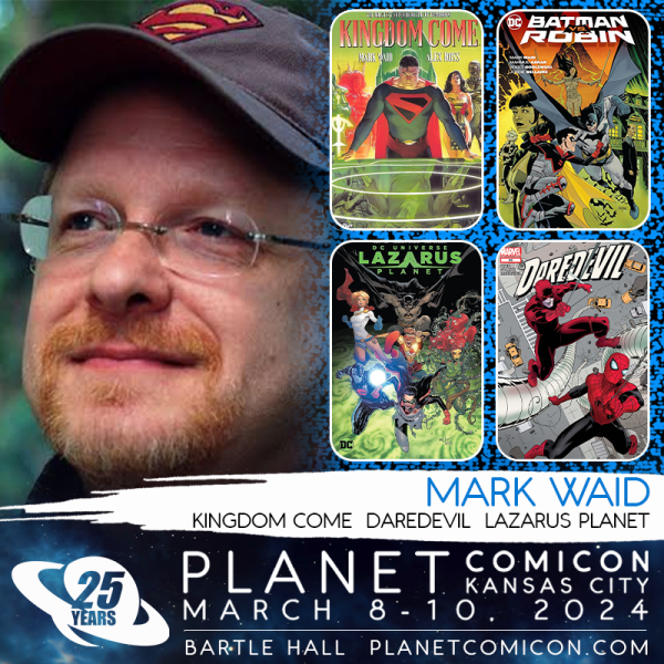 Mark Waid Headlines Planet Comicon’s Comic Creator List