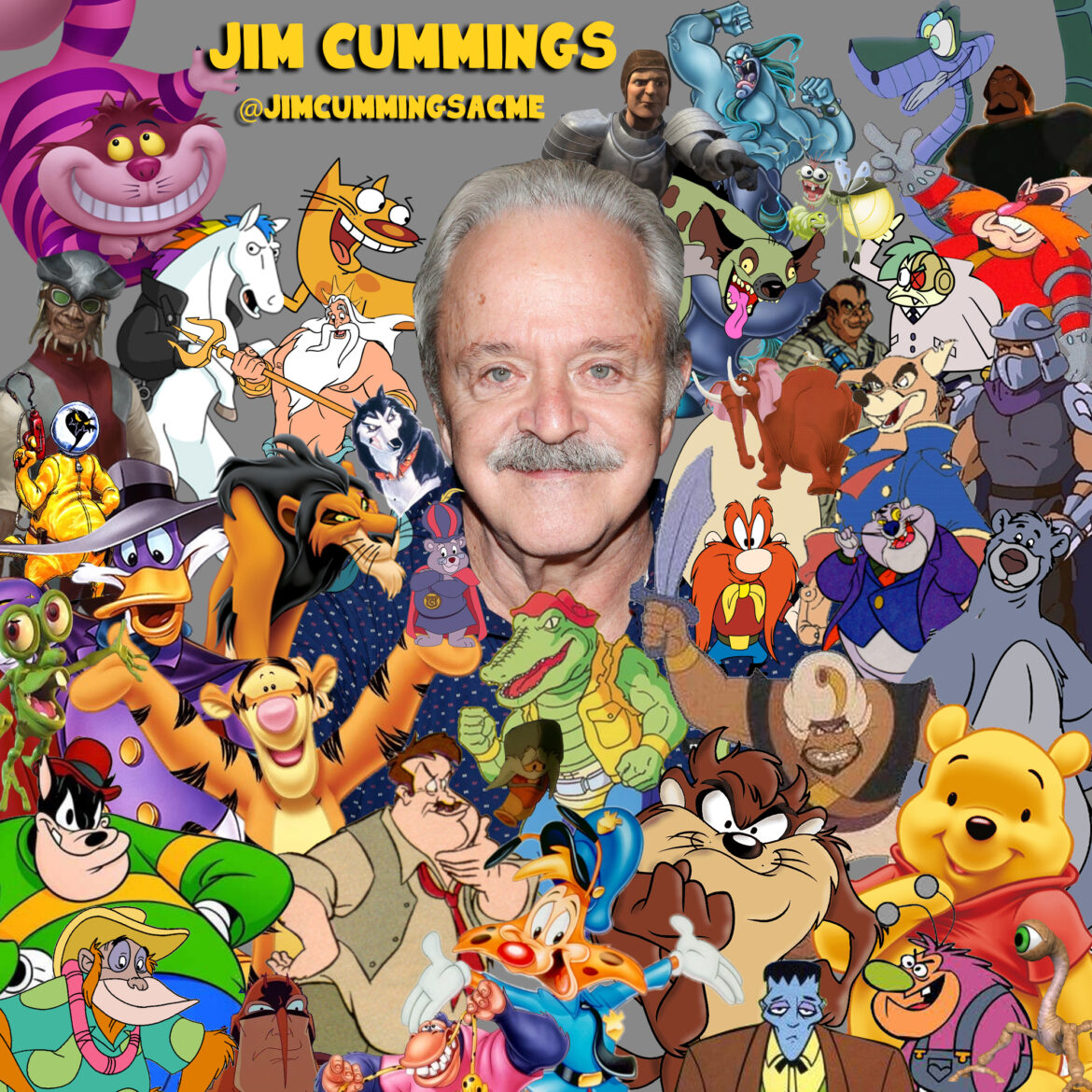 My Top Ten Favorite Jim Cumming Voice Over Roles: