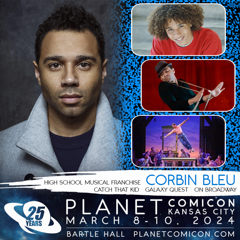 Planet Comicon Kansas City Announces Corbin Bleu Appearance