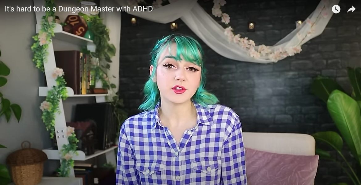 Video: Ginny Di: It’s hard to be a Dungeon Master with ADHD