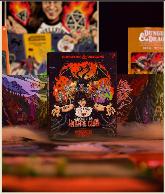 New Stranger Things Based Dungeons and Dragons Set