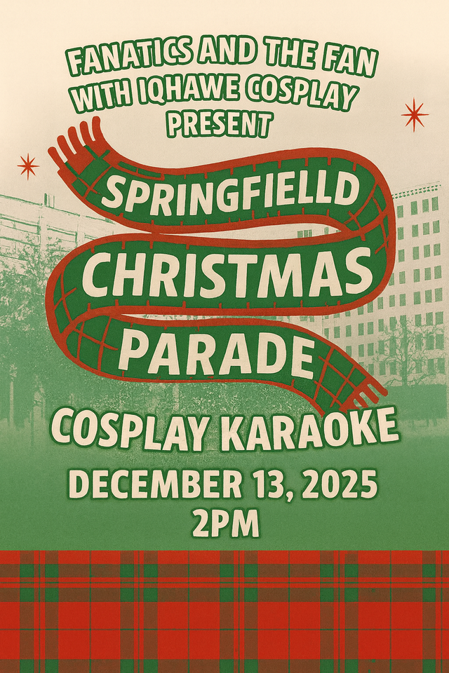 Cosplayers Wanted to Springfield Christmas Parade on Saturday