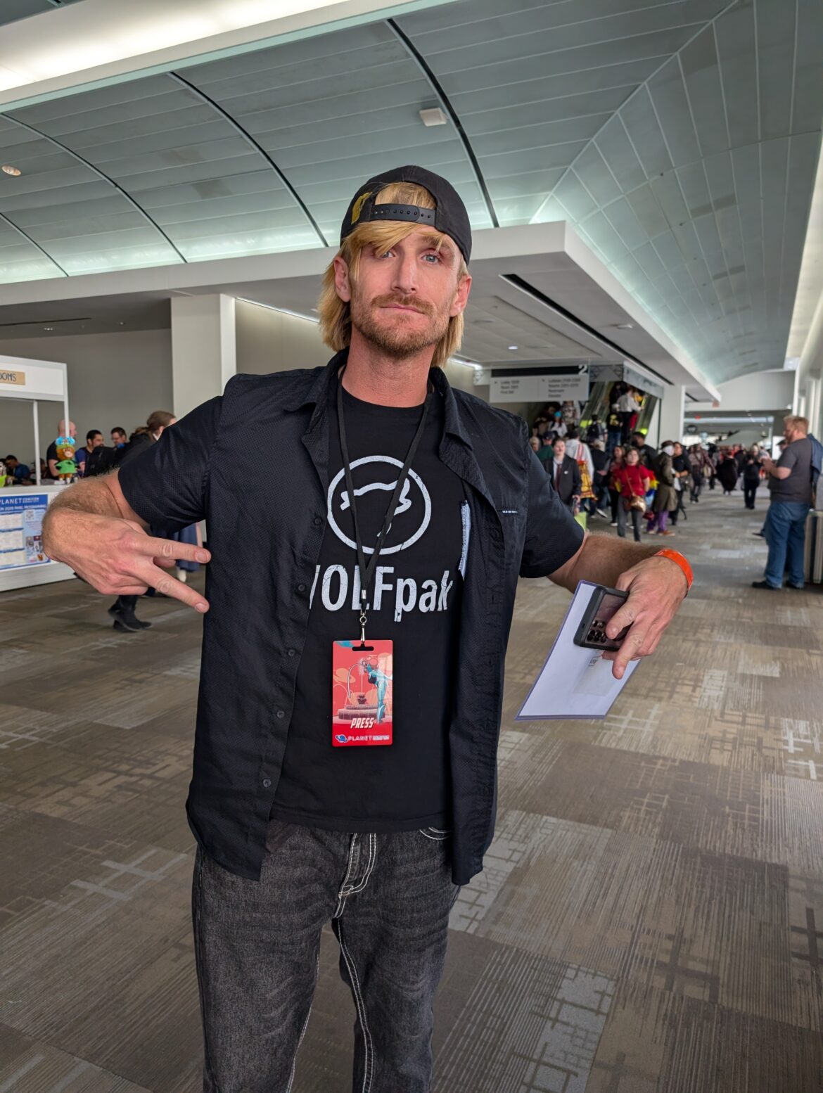 Double Take: Meeting: Rodney Petersen – Not Logan Paul- at Planet Comicon Kansas City