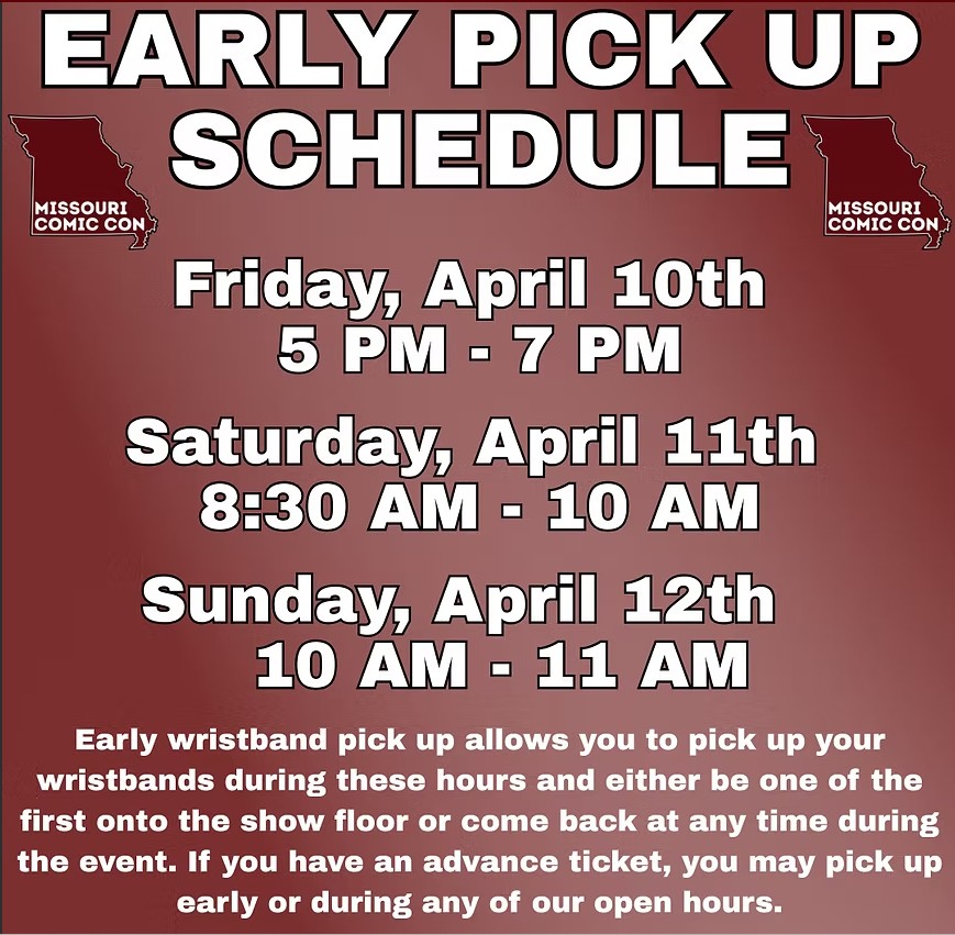 Want to Skip the Lines at Missouri Comic Con?