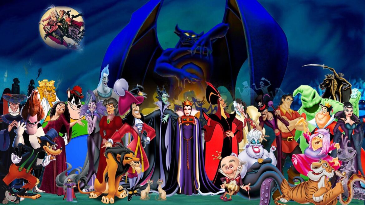 My Top 12 Favorite Disney Villains: