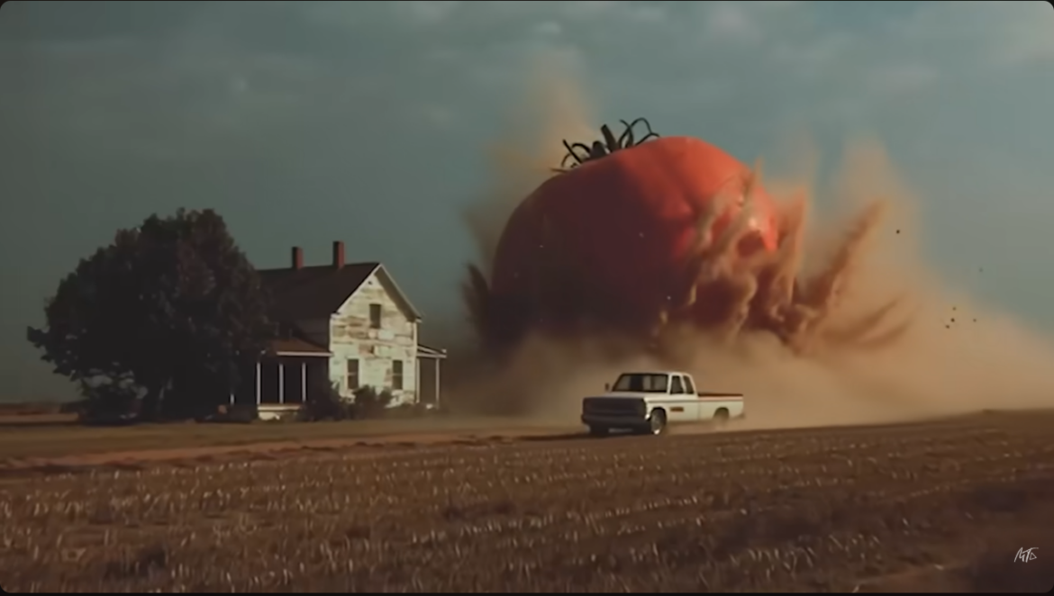 The Killer Tomatoes Return in Attack of the Killer Tomatoes: Organic Intelligence